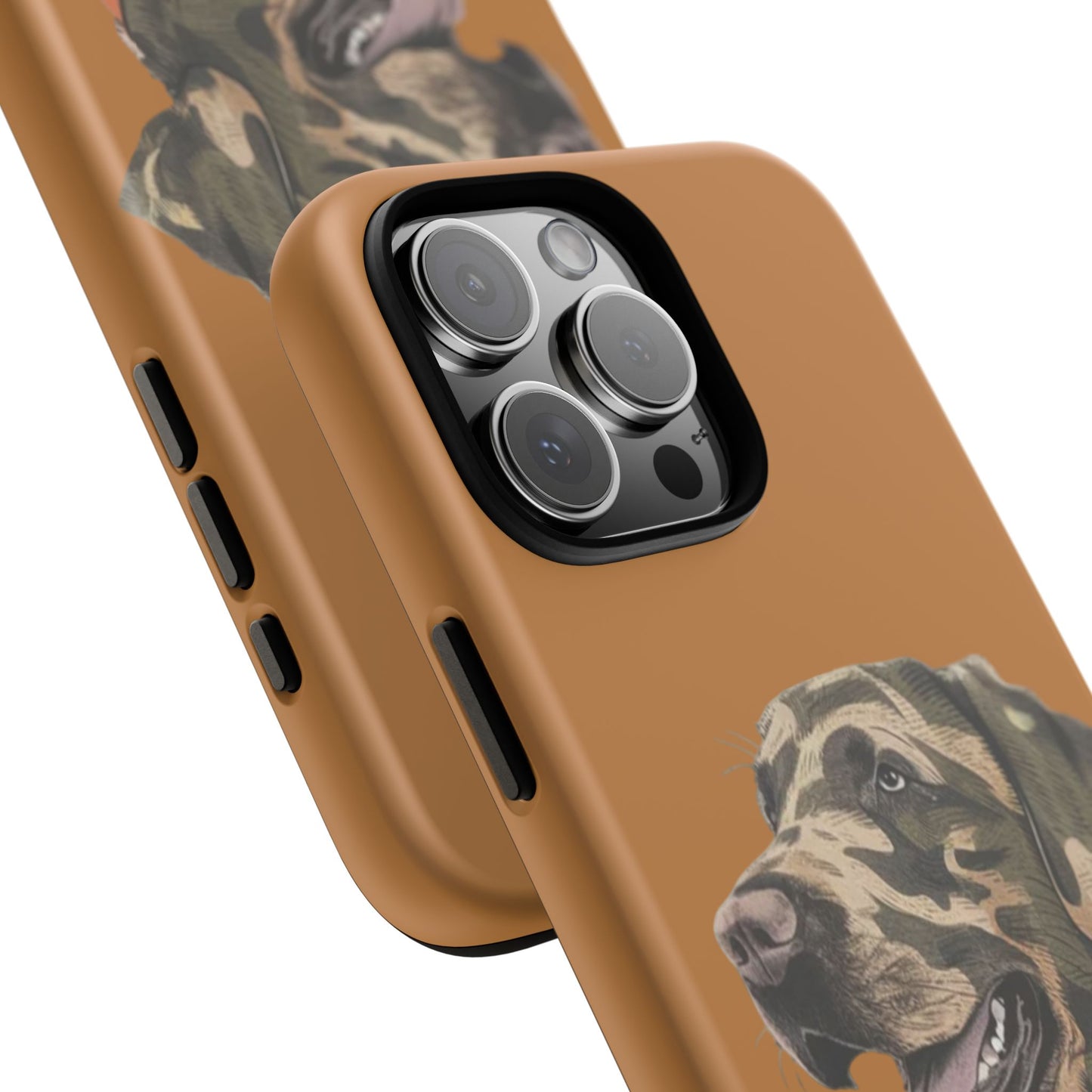 Camo Duck Dog custom design Tough Cases