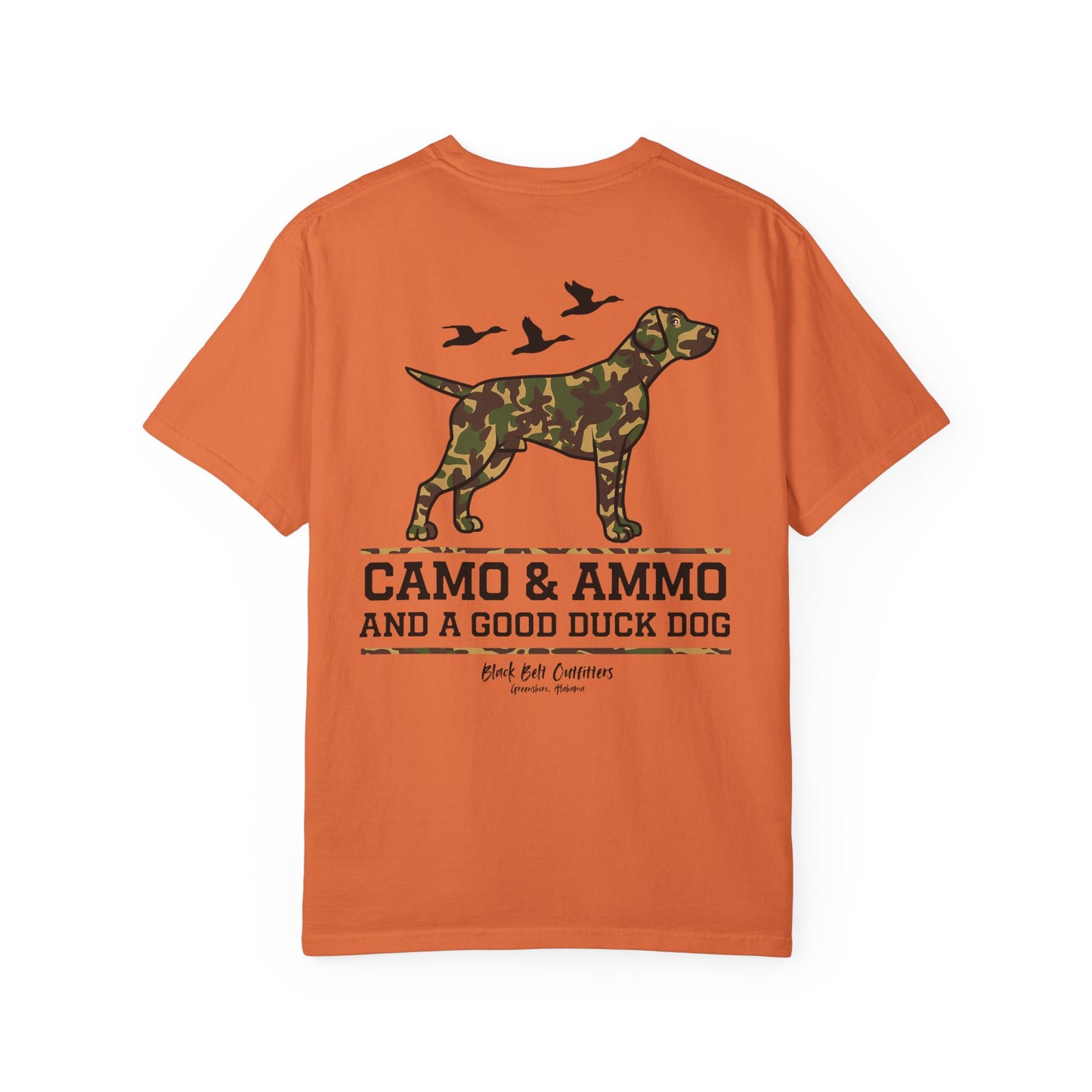 Camo and Ammo Unisex T-Shirt, Perfect for Gifts, Father's Day, Golf Events, Casual Wear, Comfortable Tee