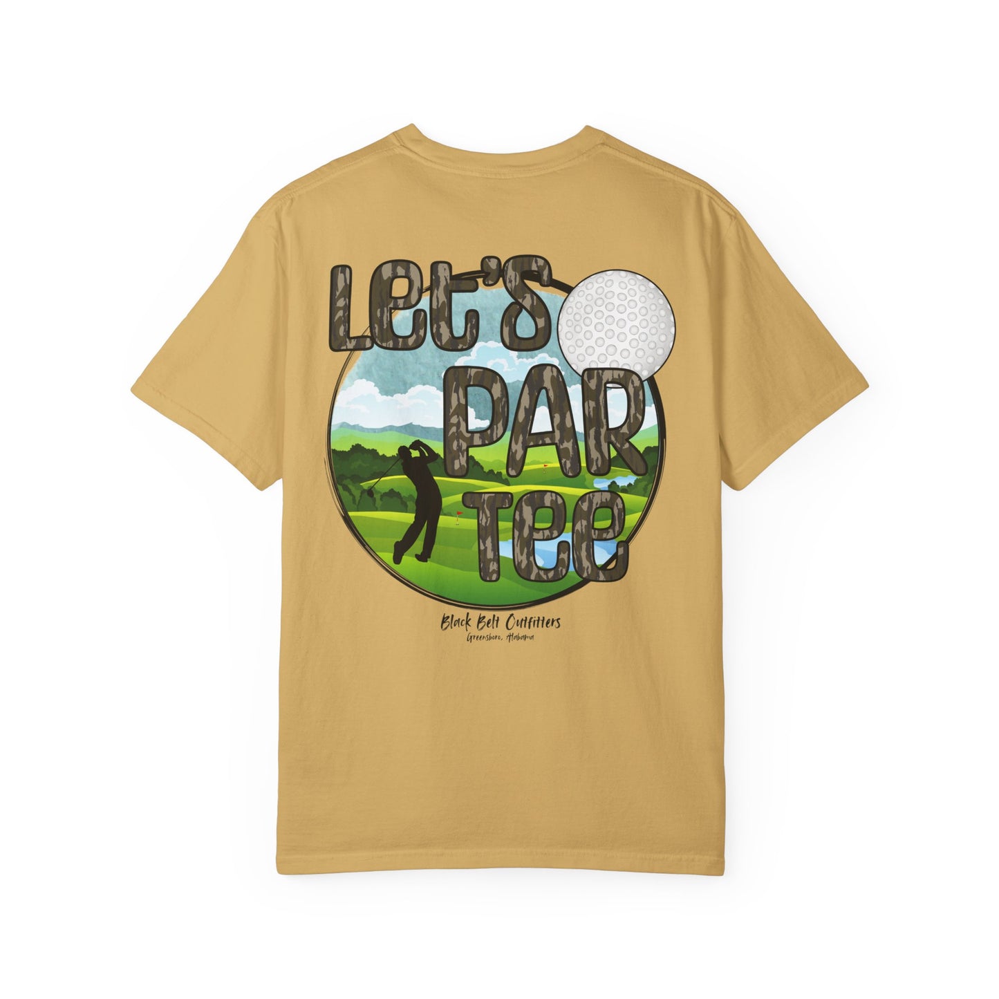 Let's Par Tee, Unisex Cotton Tee, Perfect for Golf Lovers, Gift for Father's Day, Casual Wear, Sports Apparel