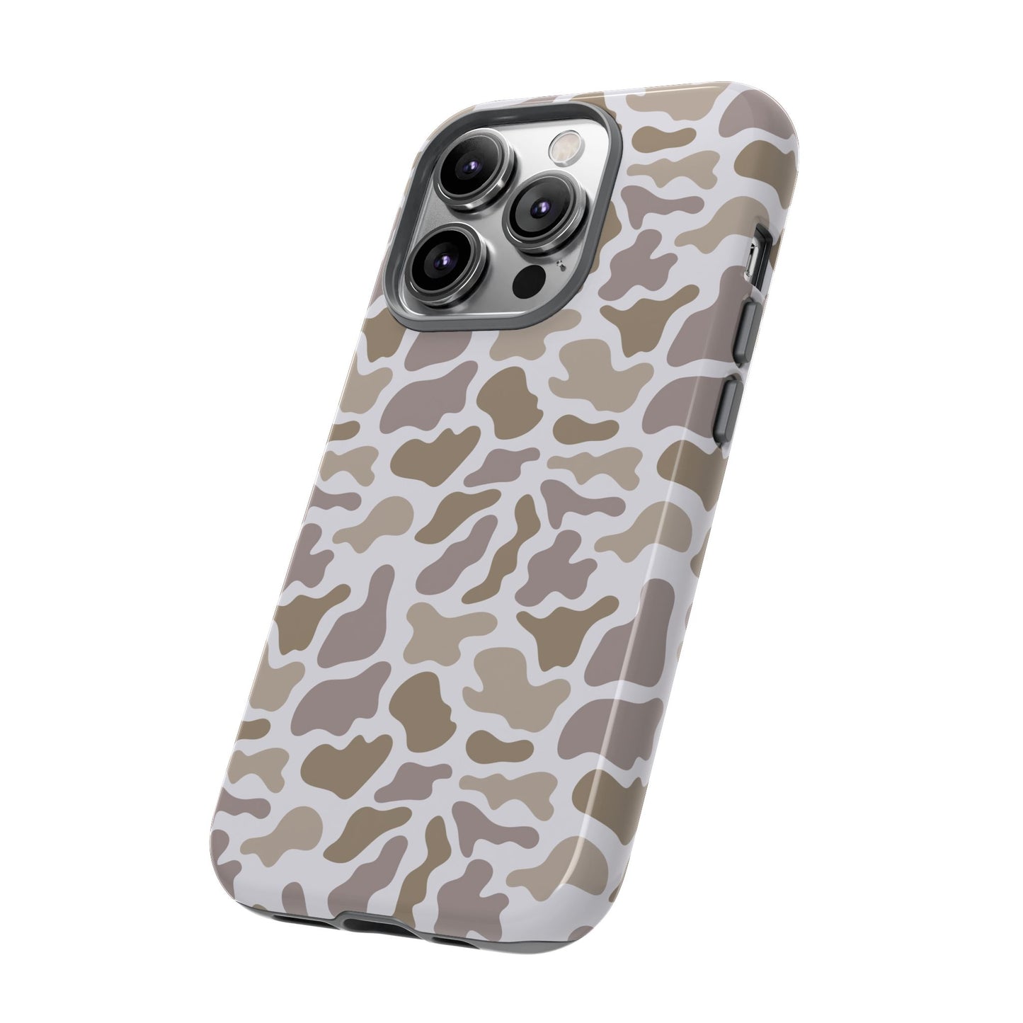 Grey Camo custom design Tough Cases