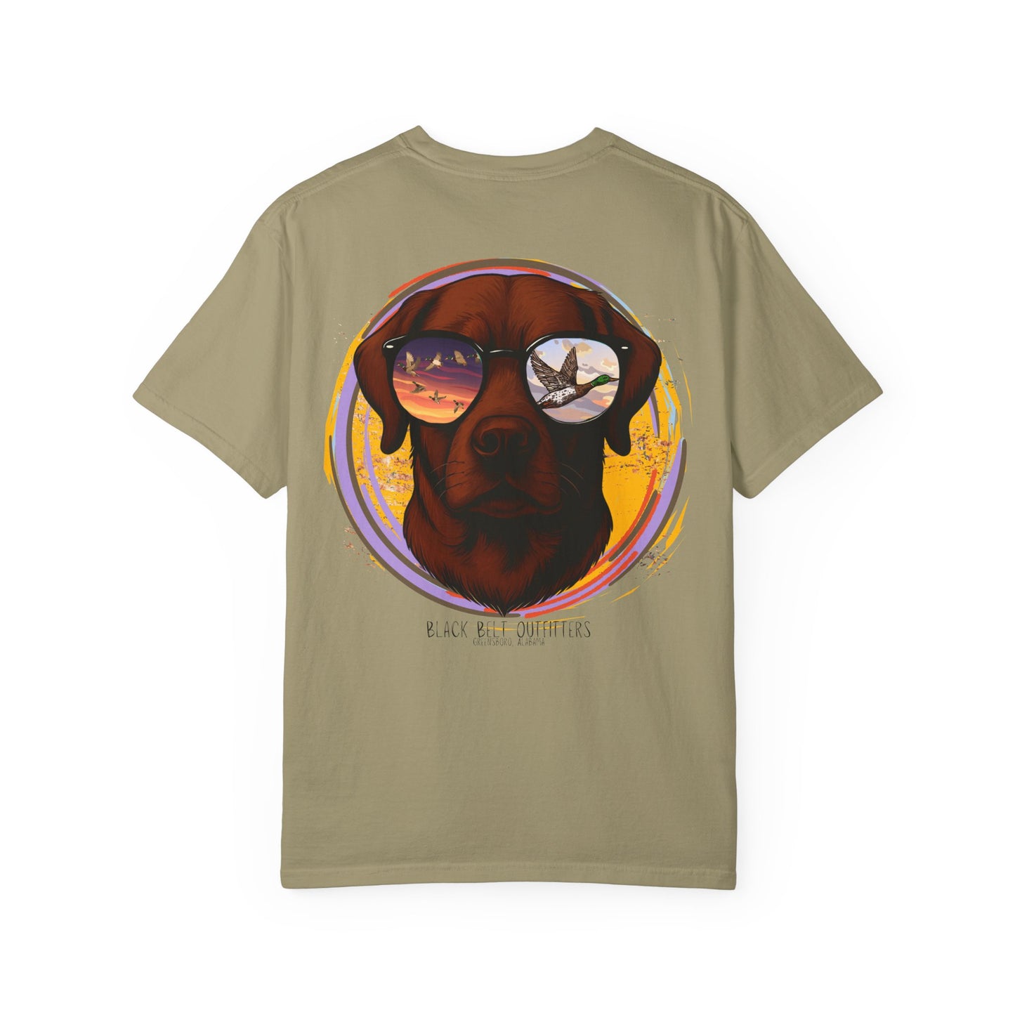 Duck Dog, All I Can See is Duck Hunting Unisex T-Shirt, Perfect for Gifts, Father's Day, Golf Events, Casual Wear, Comfortable Tee
