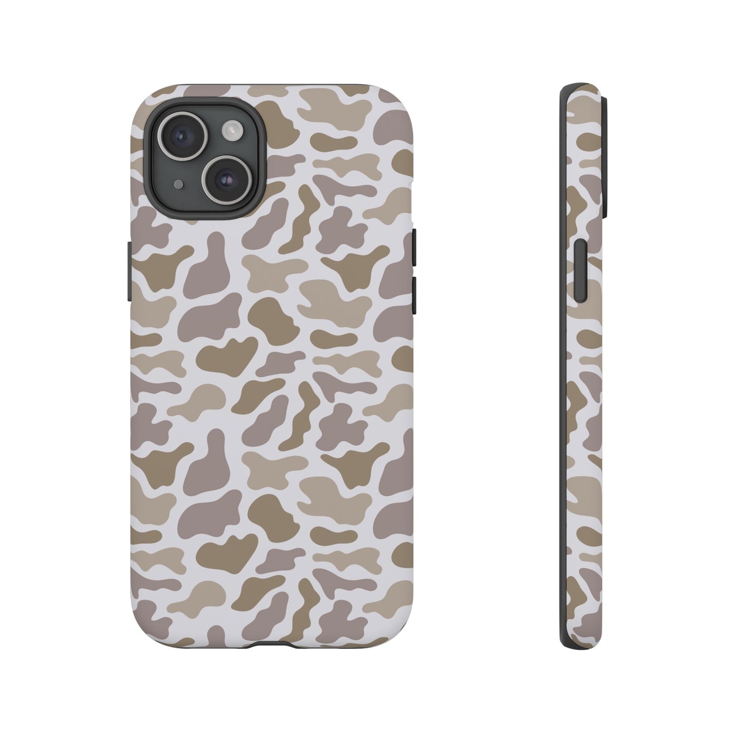 Grey Camo custom design Tough Cases