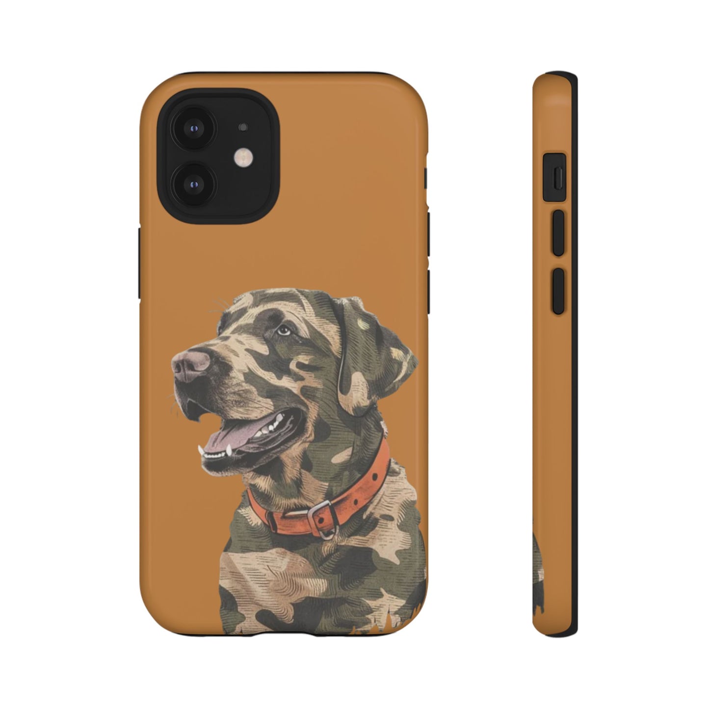 Camo Duck Dog custom design Tough Cases