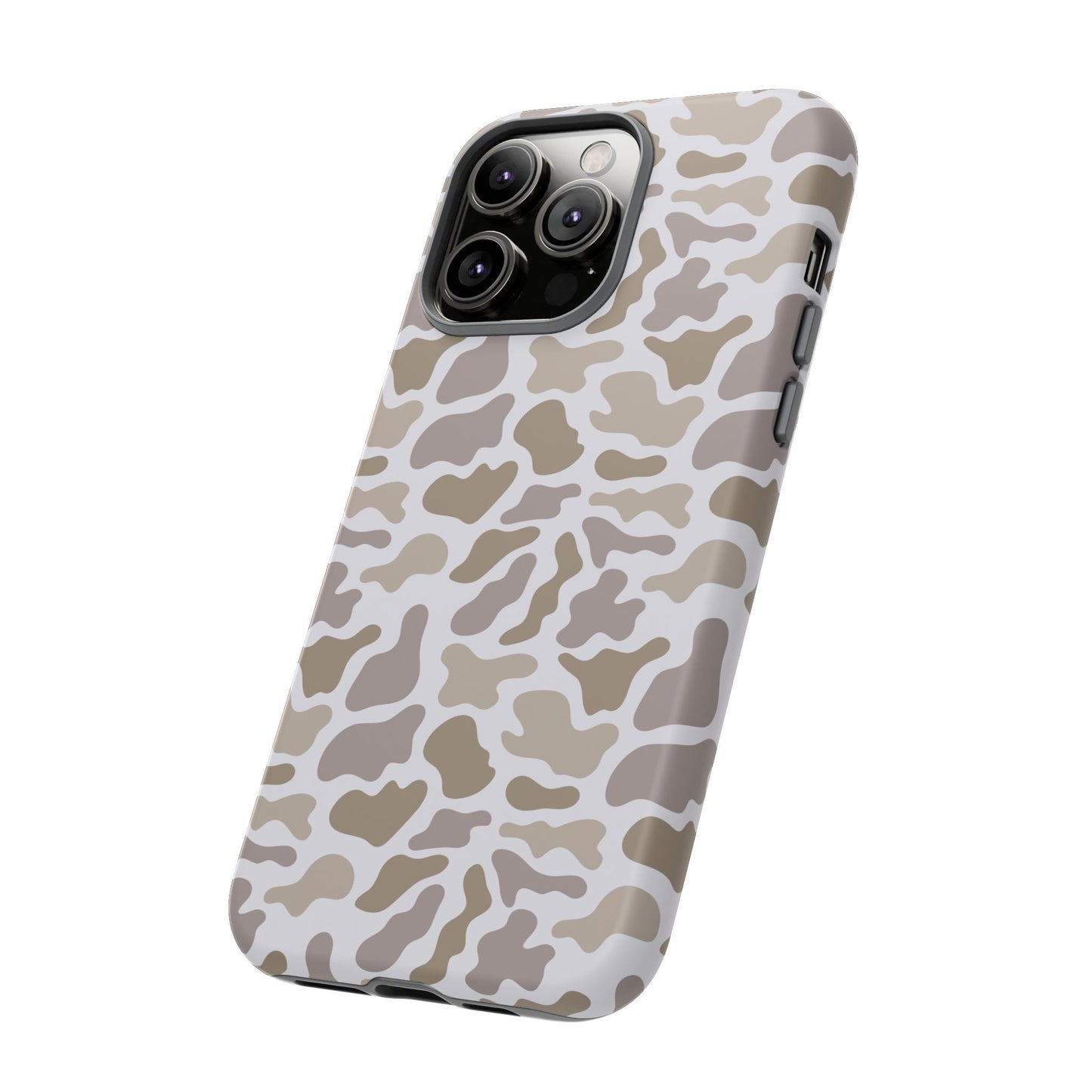 Grey Camo custom design Tough Cases