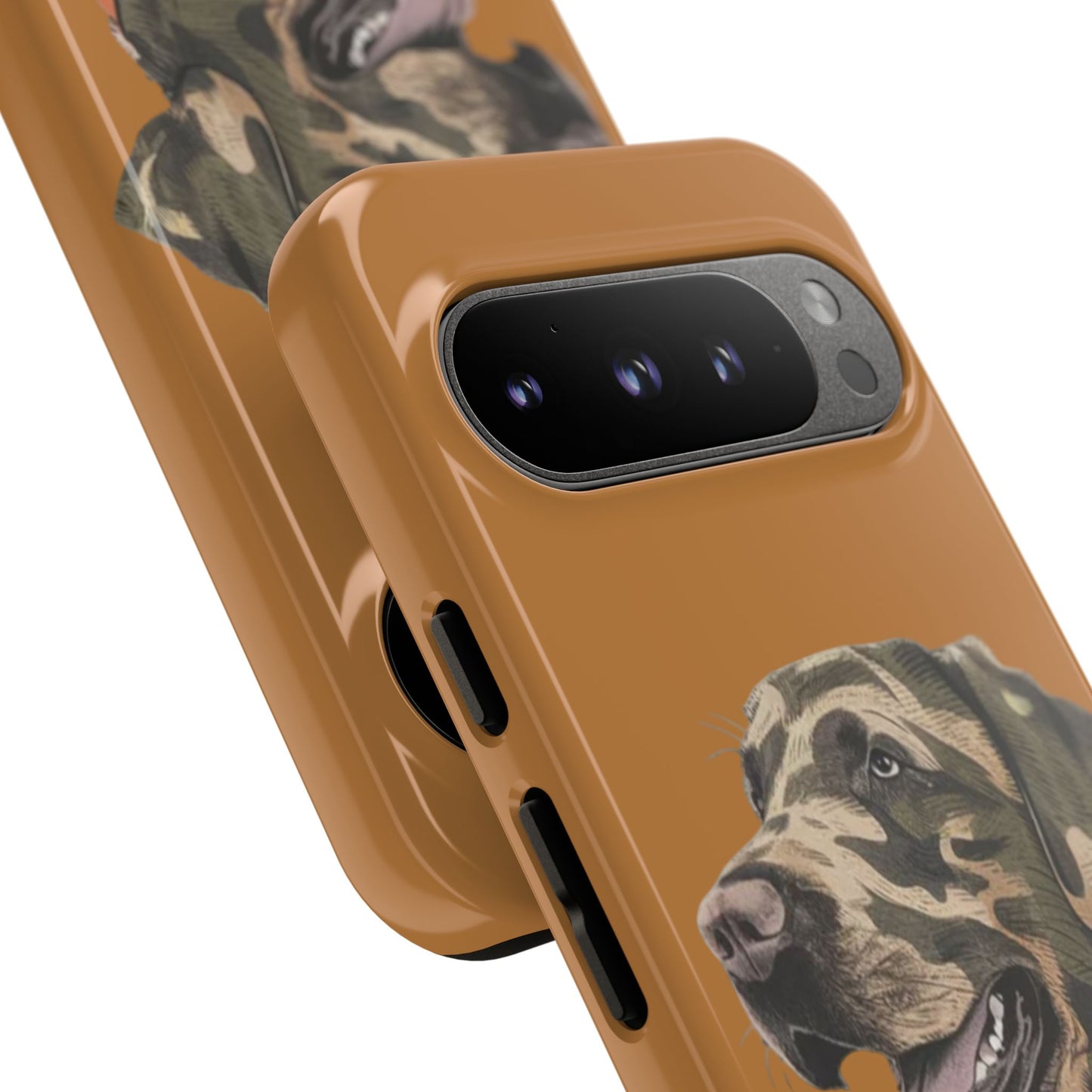 Camo Duck Dog custom design Tough Cases