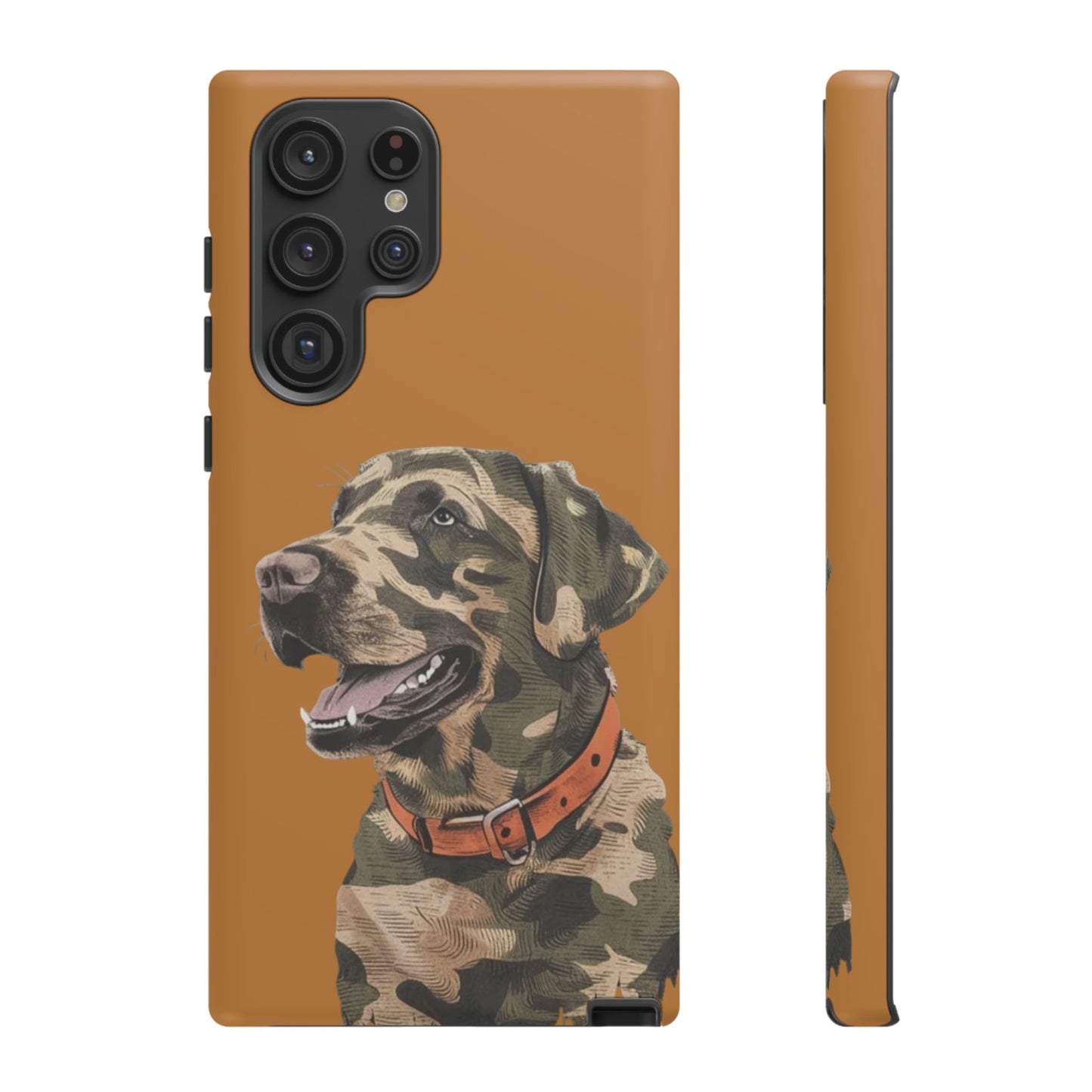 Camo Duck Dog custom design Tough Cases