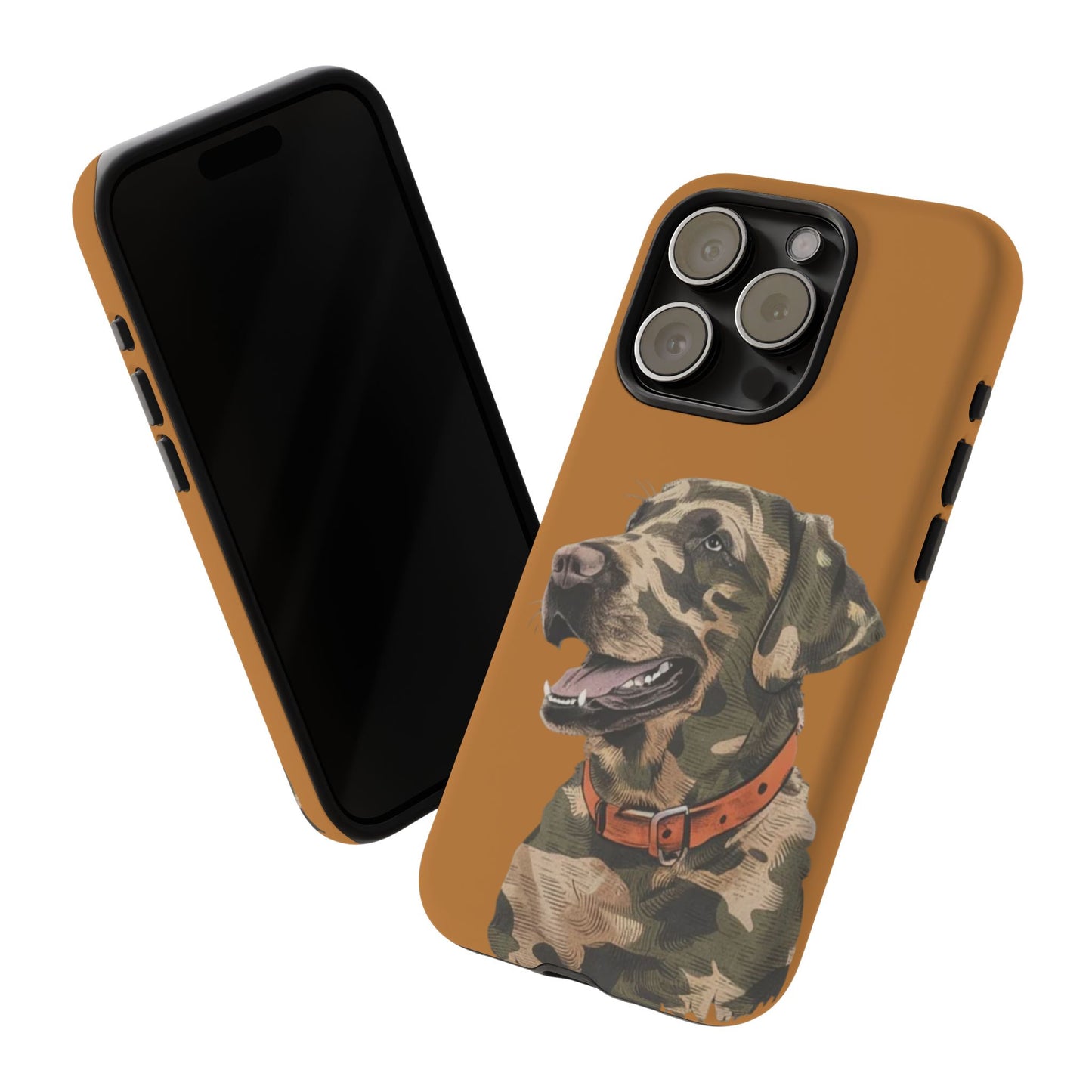 Camo Duck Dog custom design Tough Cases