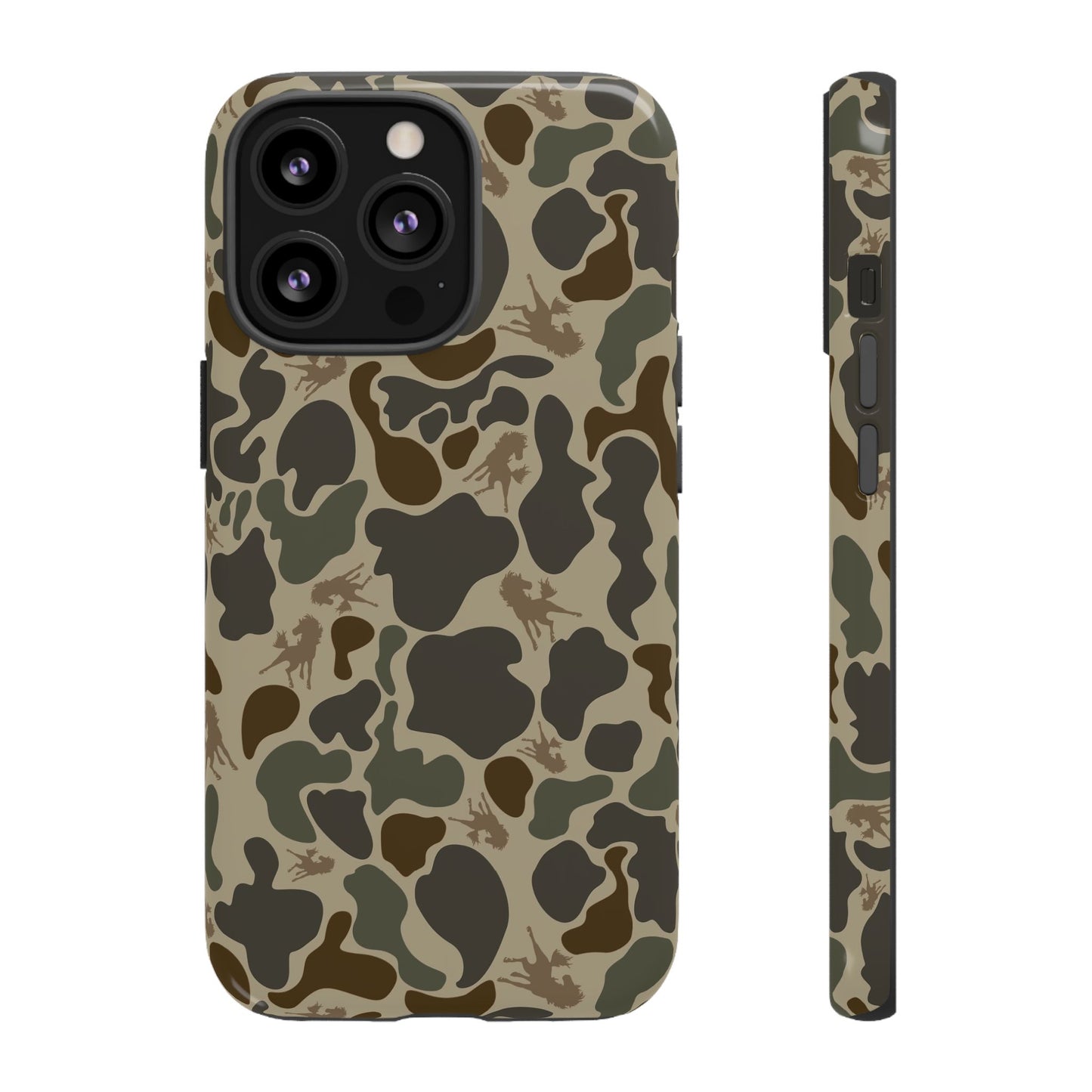Wild Horses Camo custom design Tough Cases