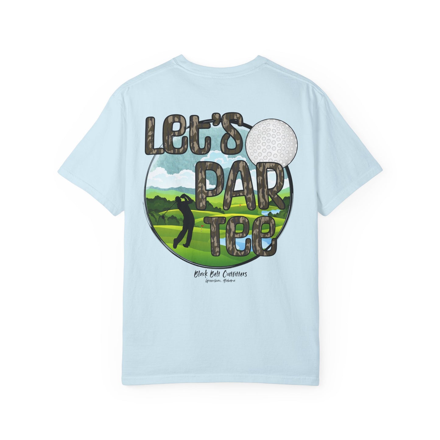 Let's Par Tee, Unisex Cotton Tee, Perfect for Golf Lovers, Gift for Father's Day, Casual Wear, Sports Apparel