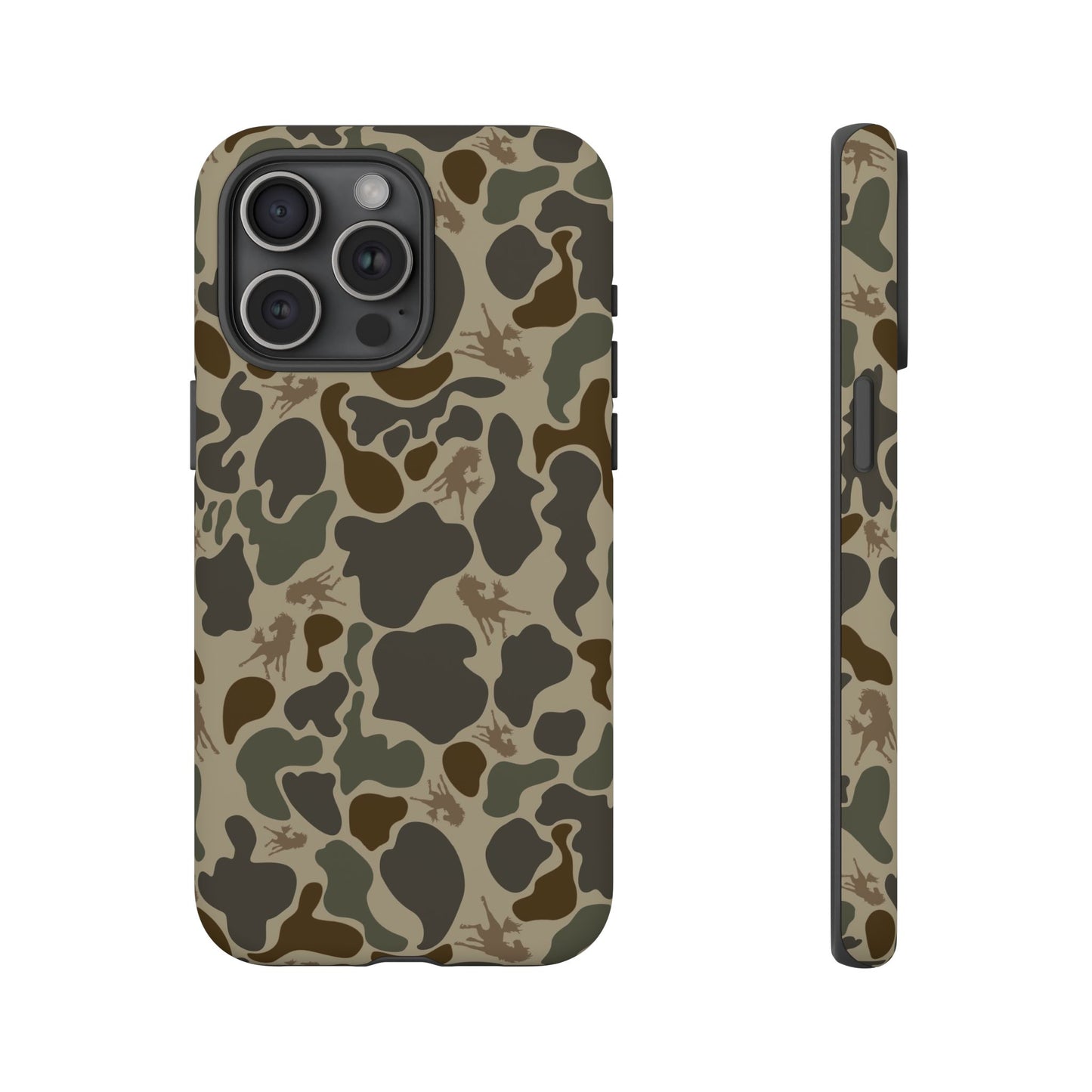 Wild Horses Camo custom design Tough Cases