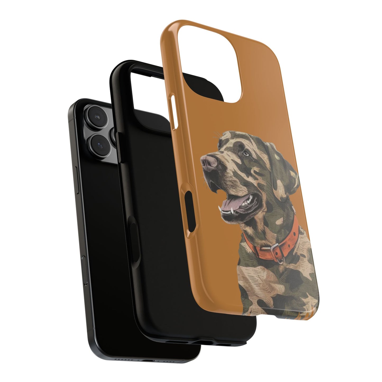 Camo Duck Dog custom design Tough Cases