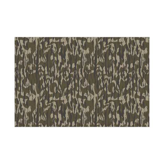 Bottomland Camo Gift Wrap Paper, Perfect for Holidays, Birthdays, Parties, Eco-Friendly Packaging, Unique Camo Design